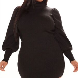 Fashion Nova, Turtle neck sweater dress